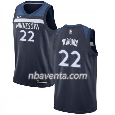 Camiseta Hombre Minnesota Timberwolves Andrew Wiggins 22 Nike 2017-18 Navy Swingman Camiseta Hombre Minnesota Timberwolves Andrew Wiggins 22 Nike 2017-18 Navy Swingman